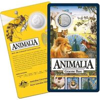 2021 35th Anniversary of Animalia 20c Coloured Uncirculated Coin 